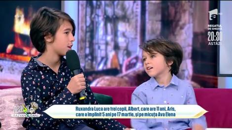 Secrete din casa Ruxandrei Luca. Băieții expertei în parenting de la Neatza spun tot