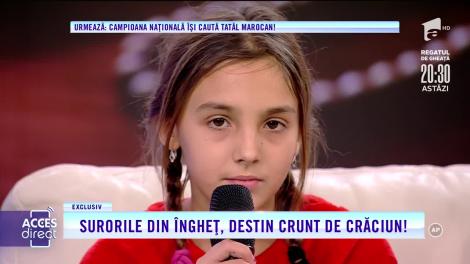 Pâine cu zahăr, în loc de cozonac! Mama și fetițele, pe drumuri în Ajun de Crăciun