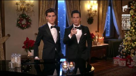 Duet memorabil. Ștefan Radu Bănică și Ștefan Bănică, așa cum fanii adoră să-i vadă: "Te iubesc, băiatul meu!"