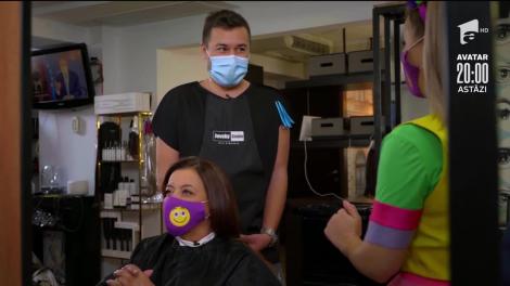 Tanti Prezentatoarea merge la coafor la Adrian Perjovschi, cel mai tare stilist