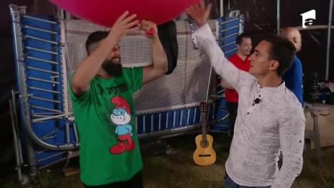 Nea Mărin și vedetele fac super show în cadrul spectacolului de circ