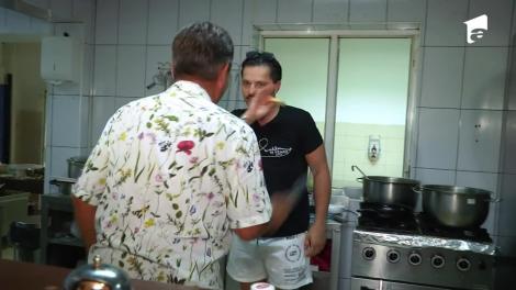 Liviu Vârciu, turbat de foame: Îi devastam restaurantul!