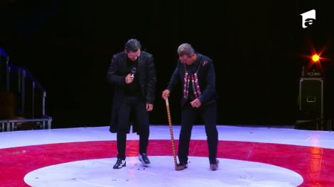 Nea Mărin, spectacol de dans popular la Poftiți la Circ