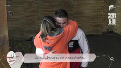 Ștefan și Carina, tachinări pe asunse: Ești foarte fierbinte!