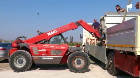 Nea Mărin își pune vedetele la muncă! Shift și What's Up rămân suspendați în macara: Dacă o să cădem, te omor!