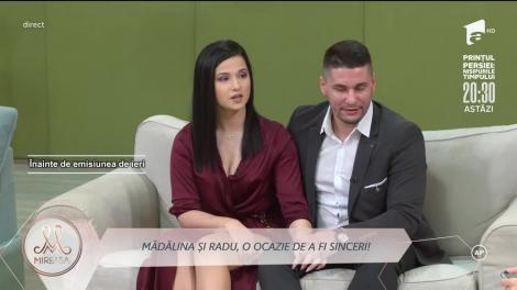 Mădălina și Radu, o ocazie de a fi sinceri!