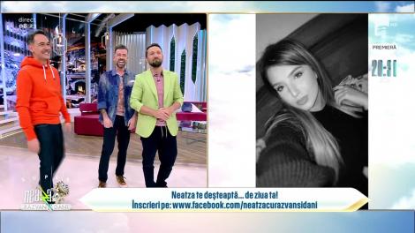 Neatza cu Răzvan și Dani te deșteaptă... de ziua ta! La mulți ani, Andreea!