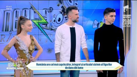 Andrei Daniel Neagu și Ioana Maria Iordache, demonstrație de rumba și cha-cha