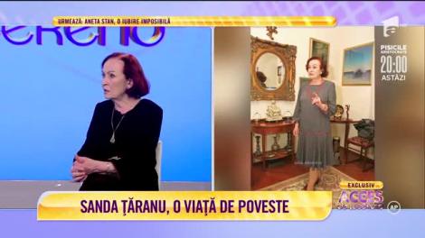 Sanda Ţăranu, o viață de poveste