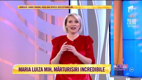 Maria Luiza Mih, cântăreaţa designer, mărturisiri incredibile. Cum arată casa cu "șifonierul-garaj”