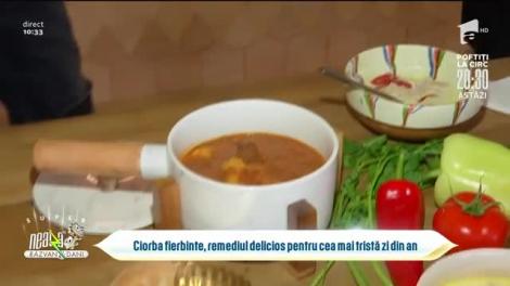Ciorba fierbinte, remediul delicios pentru cea mai tristă zi din an