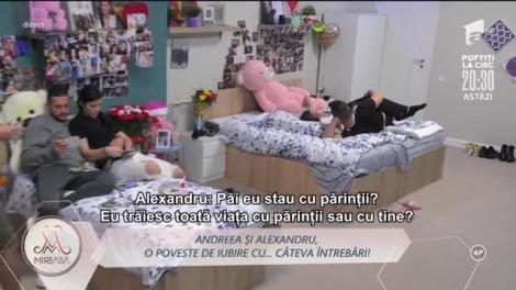 Andreea și Alexandru, mai apropiați, mai îndrăgostiți ca niciodată