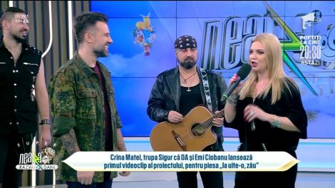 Crina Matei, proiect nou alături de trupa Sigur că DA și Emi Ciobanescu