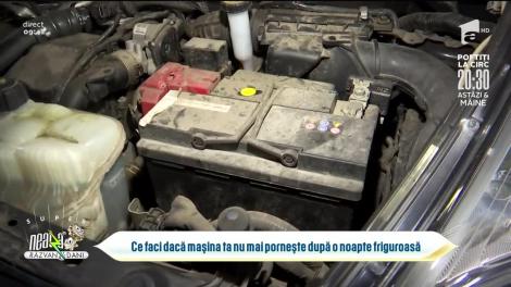 Ce faci dacă mașină ta nu mai pornește după o noate friguroasă