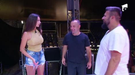 Nea Mărin și vedetele fac show total! Ce probă periculoasă a avut curaj Iuliana Luciu să o facă la circ