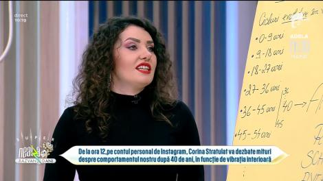 Mituri despre vârstă de 40 de ani. Sfaturile numerologului Corina Stratulat