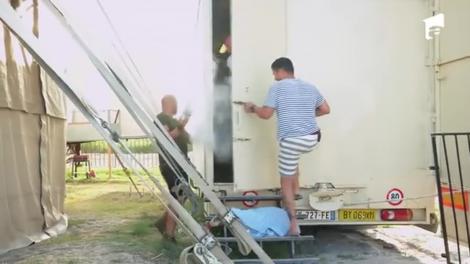 Andrei Ștefănescu și Liviu Vârciu, răzbunare eșuată, cu făină. Cine i-a trădat