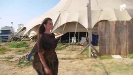 Poftiți la circ 2020, ediția 15. Nea Marin, ținuta care a atras toate privirile. Din ce motiv a râs Iuliana Luciu în hohote