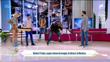 Robert Tudor, super show de magine, în direct, la Neatza