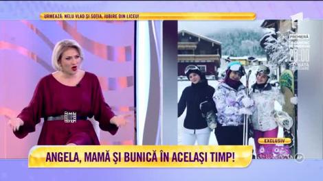 Angela Rusu va fi mamă şi bunică în acelaşi timp!