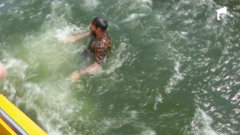 Poftiți la circ 2020, ediția 16. Oase și-a primit "botezul" de la nea Marin. Ce i-a făcut gazda emisiunii Poftiti la Circ