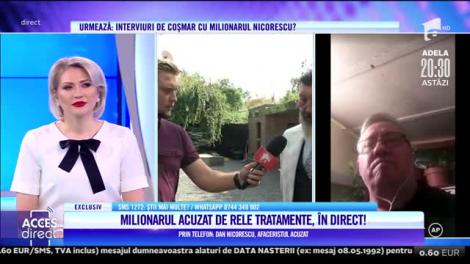 Un alt fost angajat îl pune la zid pe celebrul afacerist, Dan Nicorescu! Managerul stă faţă în faţă cu foştii angajaţi