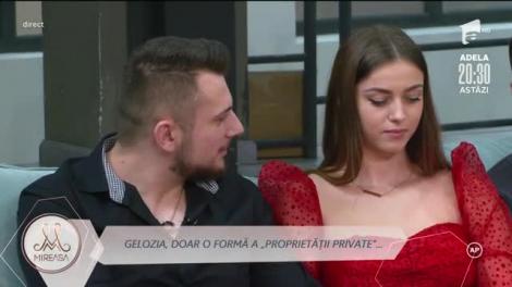 Andreea și Alexandru, probleme din cauza geloziei: Mă tot compară cu ce a avut. Mă enervează!