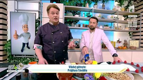 Prăjitură Tăvălită, rețeta lui Vlăduț de la Neatza cu Răzvan şi Dani