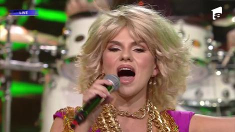 Cristina Vasiu se transformă în Lepa Brena - "Cik pogodi", la Te cunosc de undeva!