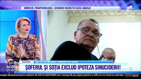 Soția șoferului, întrebări pentru soțul Angelei Balint: Şhhht! Taci!