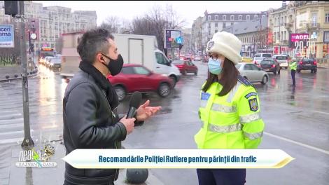 Recomandările Poliției Rutiere pentru părinții din trafic