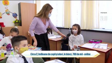 Elevii claselor primare, fericiți indiferent de scenariu