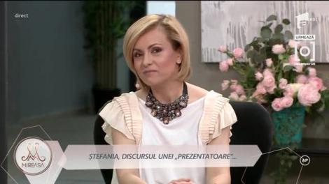 Simona Gherghe a fost înlocuită de Ștefania ca prezentatoare la emisiunea Mireasa