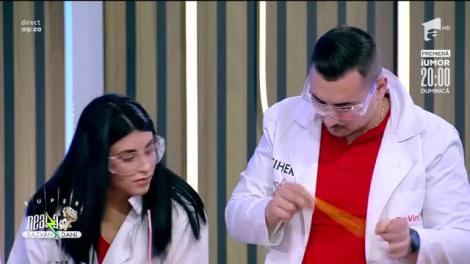 Profesorii Trăsniți au cel mai tare experiment pentru cuplurile din cadrul concursului "Căsătorește-te la Neatza"