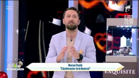 Marea Finală Căsătorește-te la Neatza! Concurenții au de trecut printr-o probă foarte grea, totul în numele iubirii!