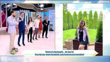 Neatza cu Răzvan și Dani te deșteaptă... de ziua ta! La mulți ani, Andreea!