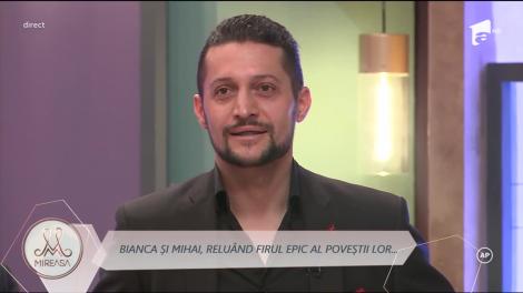 Bianca și Mihai, reluând firul epic al poveștii lor: Într-o relație încerci să faci totul să meargă bine!