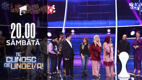 Ruleta ”Te cunosc de undeva!” Vezi în ce se vor transforma vedetele în ediția a doua!