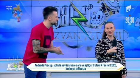 Andrada Precup, în direct, la Neatza: "Urmează să scot un single"