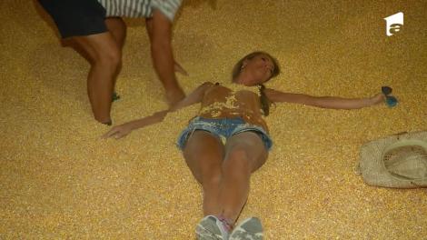 Nea Mărin o aruncă pe Diana Munteanu în silozul de porumb: Mi-a plăcut maxim!