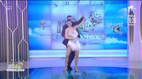 Magdalena Chihaia și Daniel Tănase, super demonstrație de bachata, în direct, la Neatza!