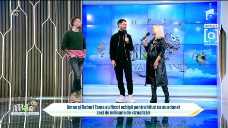 Amna și Robert Toma, o nouă colaborare, un nou hit