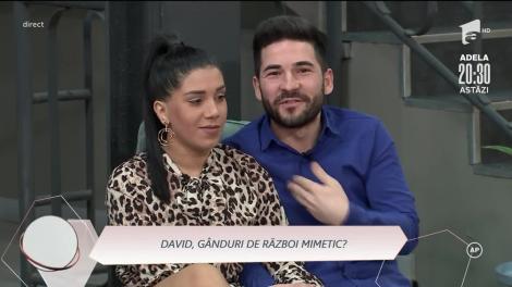 David îl ironizează pe Mihai: "A fost ceva spontan"