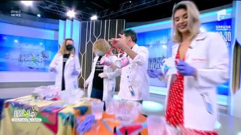 Demonstrație de solubilitate, în direct, la Neatza