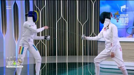 Super demonstrație de scrimă cu Amalia Tamara și Alexandra Predescu, în direct, la Neatza