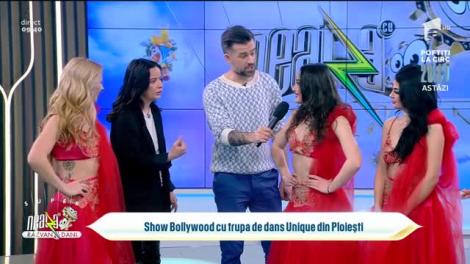 Spectacol indian cu trupa de dans Unique din Ploiești, la Neatza cu Răzvan și Dani