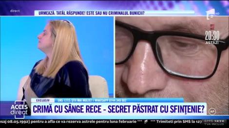 O tânără rupe tăcerea după 14 ani de la crima care ar fi marcat-o pe viaţă: Tatăl meu a omorât-o pe bunica mea