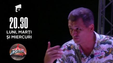 Nea Marin își arată colții la Poftiți la circ! Oase: A pus teroare în țară!
