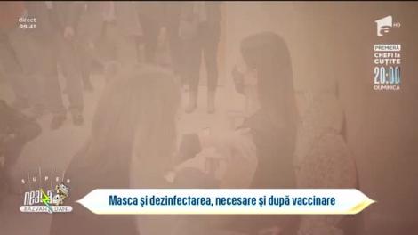 Bună dimineața, sănătate! De ce masca și dezinfectarea sunt necesare și după vaccinare