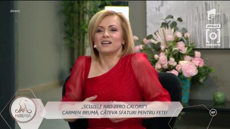 Carmen Brumă, recomandări nutriţionale pentru fetele din casa Mireasa